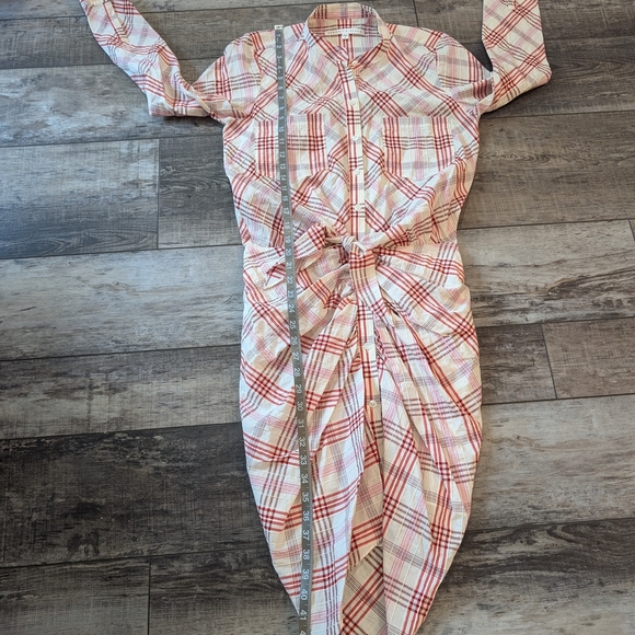 Veronica Beard Red and White Plaid Dress - Picture 10 of 10